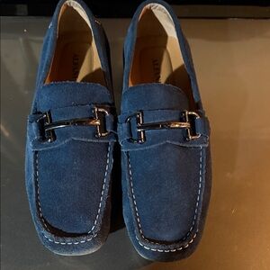 Alfani Navy Suede Men's Loafers